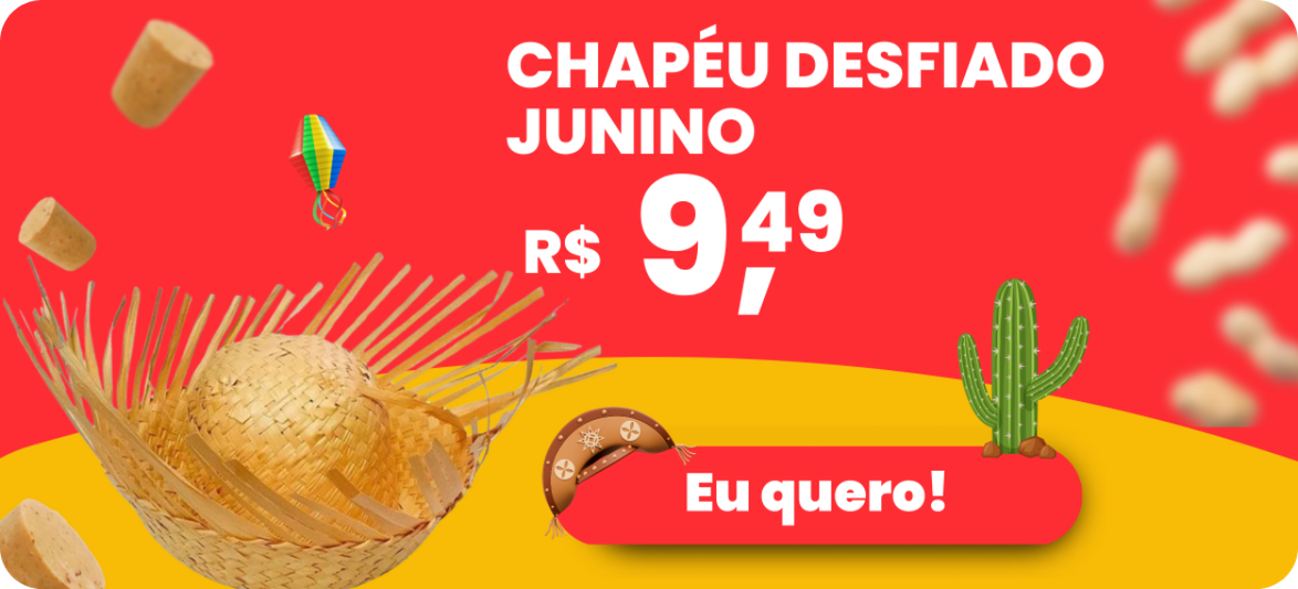 CHAPEU DE PALHA DESFIADO