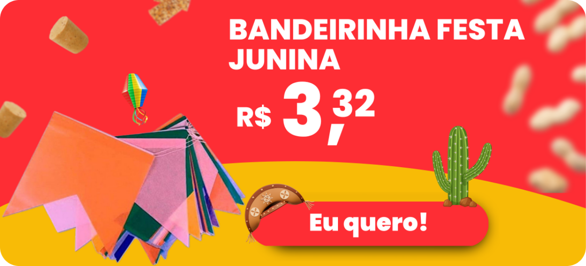 BANDEIRINHA FESTA JUNINA