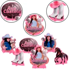 DECORAÇÃO DE MESA ANA CASTELA C/6 UNIDADES