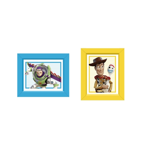 QUADRADO DECORATIVO RETANGULAR TOY STORY 4 4 UN P548 QUADRADO