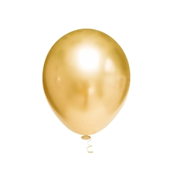 BALÃO Nº 16 METALICO OURO - 10UN