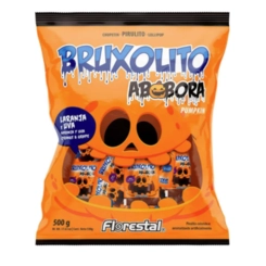 PIRULITO BRUXOLITO ABÓBORA SORTIDO 500G - 1UN