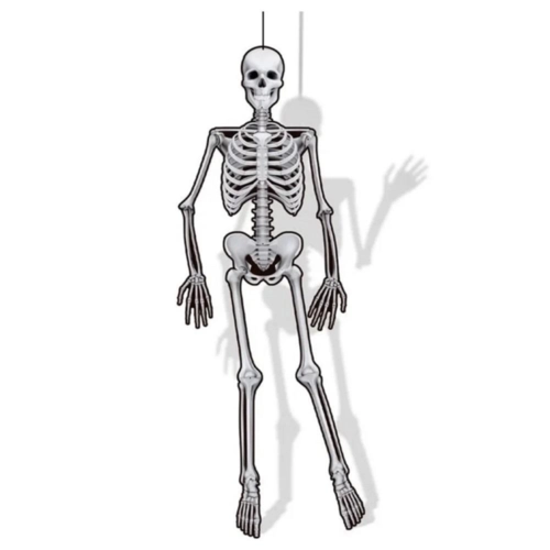 PAINEL HALLOWEEN ESQUELETO ARTICULADO - 1UN