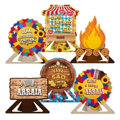 DECORAÇÃO DE MESA ARRAIA - 6UN