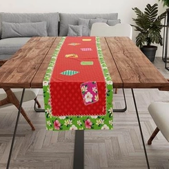 TRILHO DE MESA ARRAÍA 40X200CM - 1UN