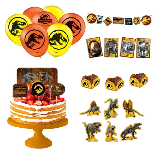 KIT FESTA JURASSIC WORLD 3 - 1UN