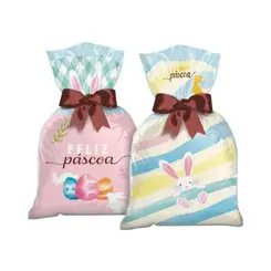 SACOLA SURPRESA PÁSCOA CHOCOLATE - 12UN