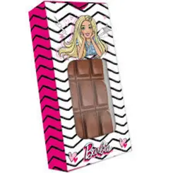 CAIXA TABLETE BARBIE - 1UN