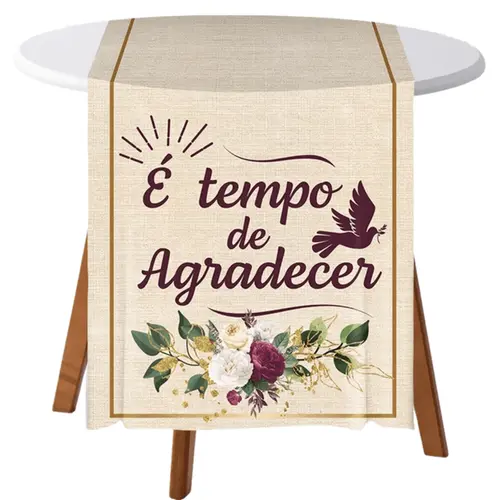 TRILHO MESA PÁSCOA ESSENCIA 40X200CM - 1UN