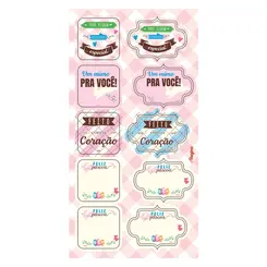 ETIQUETA DECORATIVA PÁSCOA CHOCOLATE - 30UN