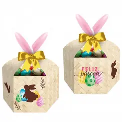 CAIXA SURPRESA PÁSCOA CHOCOLATE - 4UN