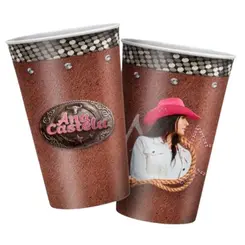 COPO DE PAPEL 180ML ANA CASTELA - 8UN