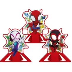 DECORAÇÃO DE MESA SPIDEY - 6UN
