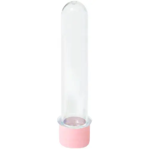 TUBETE MIRANDINHA TAMPA ROSA BB 13CM - 10UN