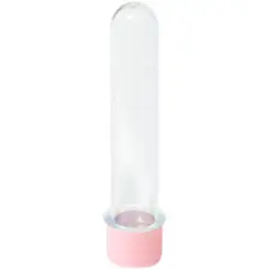 TUBETE MIRANDINHA TAMPA ROSA BB 13CM - 10UN