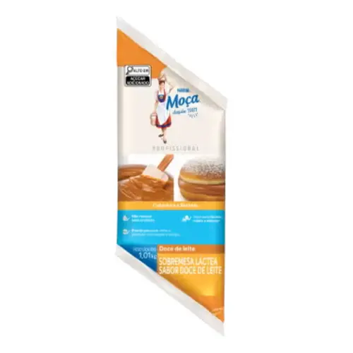 RECHEIO DOCE DE LEITE MOÇA - 1,01KG