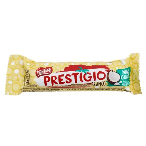 CHOCOLATE PRESTIGIO BRANCO - 33G