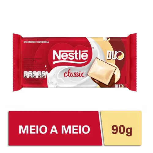 CHOCOLATE CLASSIC DUO TABLETE - 80G