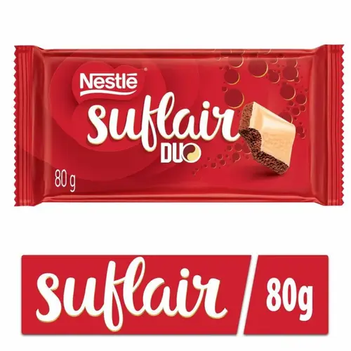 CHOCOLATE DUO SUFLAIR TABLETE - 80G