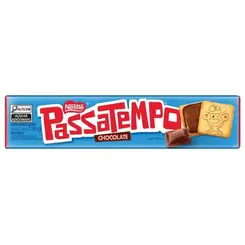 BISCOITO PASSATEMPO RECHEIO DE CHOCOLATE - 130G