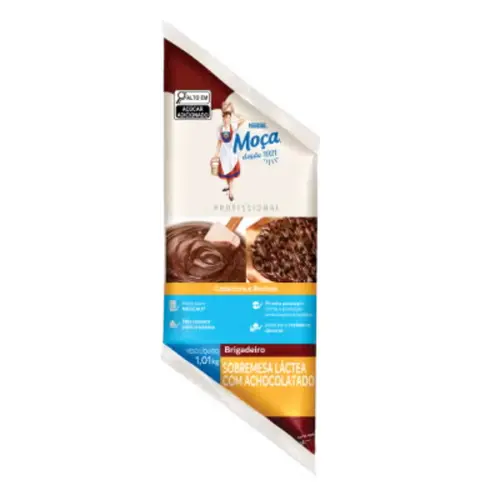 RECHEIO BRIGADEIRO MOÇA - 1,01KG