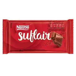 CHOCOLATE AO LEITE SUFLAIR TABLETE -  80G