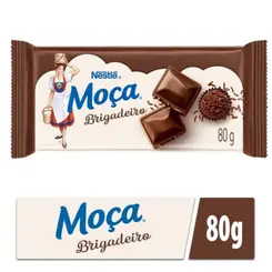 CHOCOLATE MOÇA BRIGADEIRO TABLETE - 80G