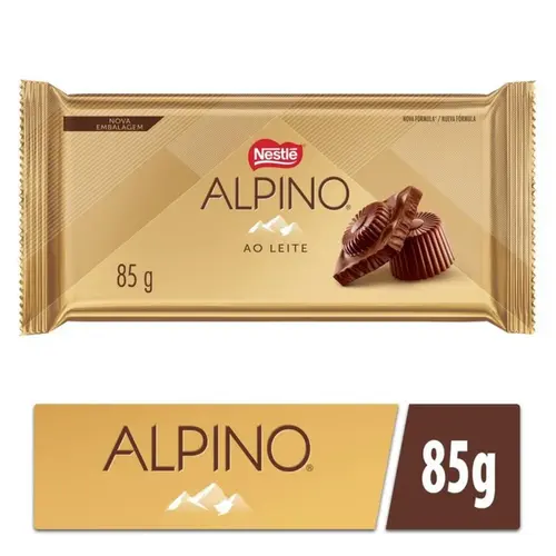 CHOCOLATE ALPINO TABLETE - 85G