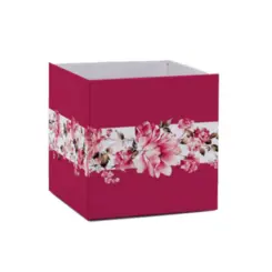 CACHEPOT PAPER POTE 15 QUADRADA VALENCIA - 1UN