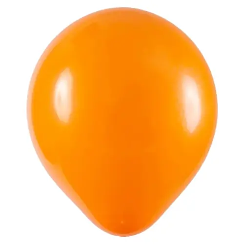 BALÃO 16" REDONDO LARANJA ART LATEX - 12UN