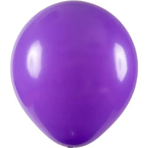 BALÃO 16" REDONDO ROXO ART LATEX - 12UN