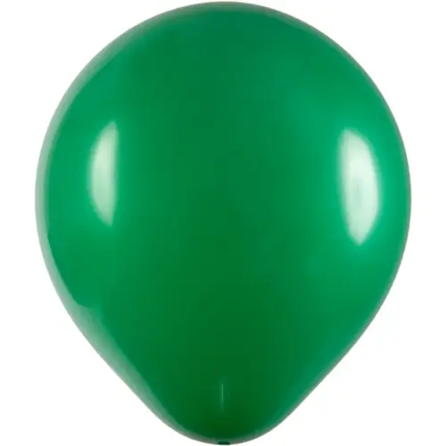 BALÃO 16" REDONDO VERDE ART LATEX - 12UN