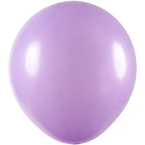 BALÃO 16" REDONDO LILAS ART LATEX - 12UN