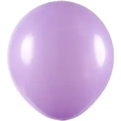 BALÃO 16" REDONDO LILAS ART LATEX - 12UN
