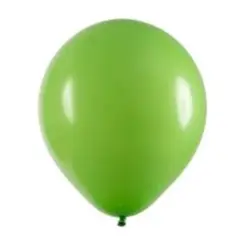 BALÃO 16" REDONDO VERDE LIMA ART LATEX - 12UN