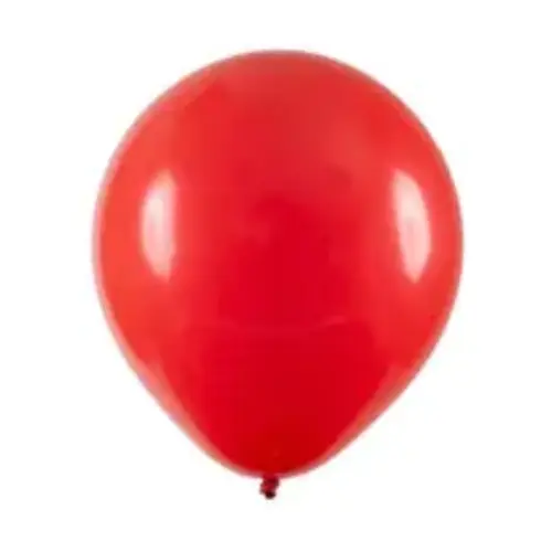 BALÃO 16" REDONDO VERMELHO ART LATEX - 12UN