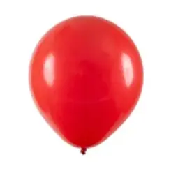 BALÃO 16" REDONDO VERMELHO ART LATEX - 12UN