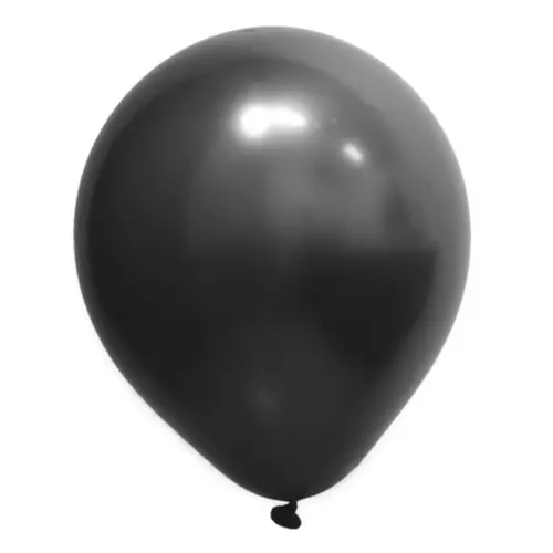 BALÃO 16" CROMADO ONIX ART LATEX  - 12UN