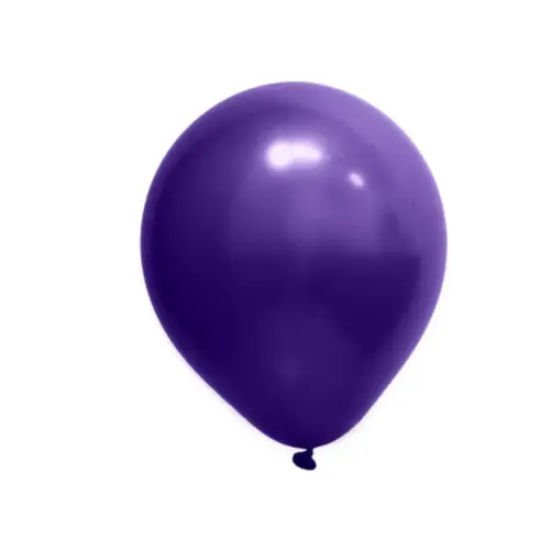 BALÃO 16" CROMADO ROXO ART LATEX - 12UN