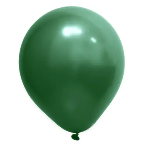 BALÃO 16 CROMADO VERDE ART LATEX - 12UN
