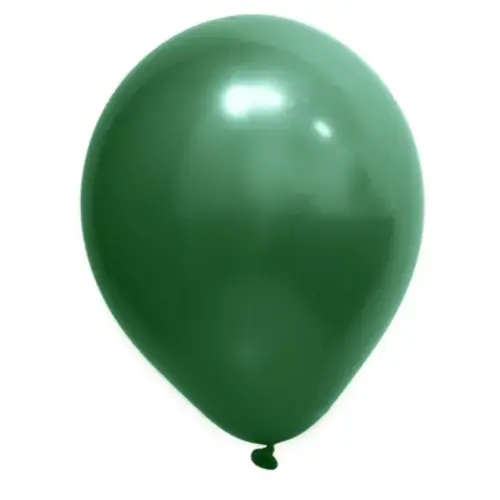 BALÃO 5" CROMADO VERDE ART LATEX - 25UN