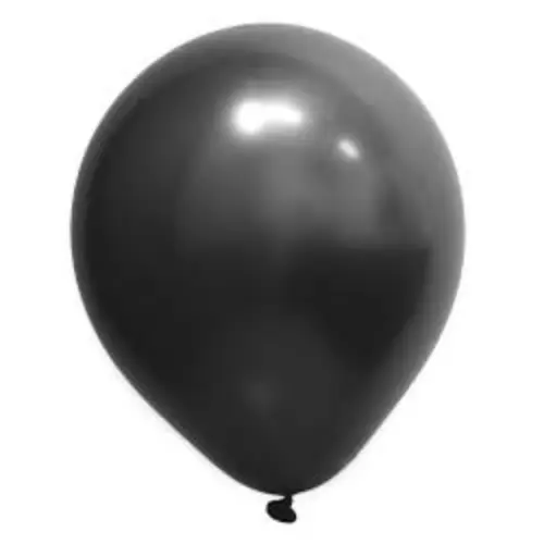 BALÃO 5" CROMADO ONIX ART LATEX - 25UN