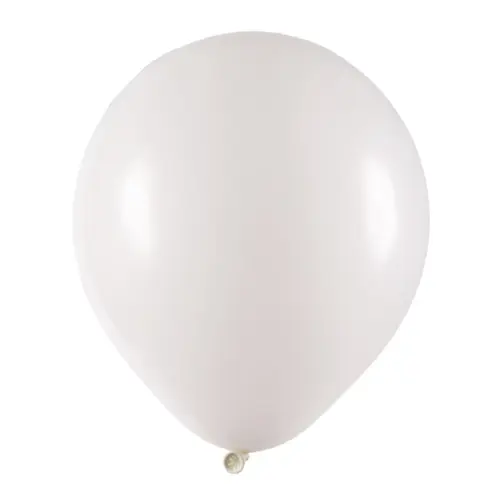 BALÃO 5" REDONDO BRANCO ART LATEX - 50UN
