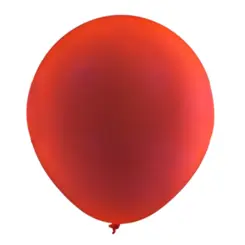 BALÃO 5" NEON LARANJA FIRE ART LATEX - 25UN