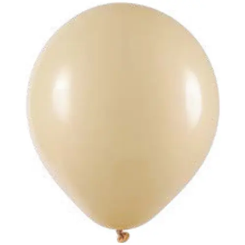 BALÃO 5" REDONDO BEGE ART LATEX - 50UN