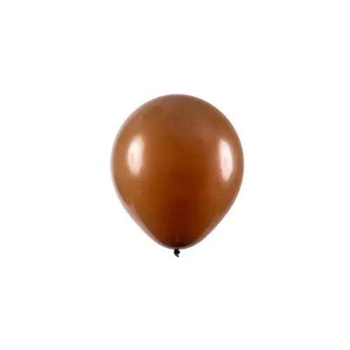 BALÃO 5" REDONDO MARROM ART LATEX - 50UN