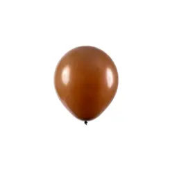 BALÃO 5" REDONDO MARROM ART LATEX - 50UN