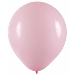 BALÃO 5" REDONDO ROSA CLARO ART LATEX - 50UN