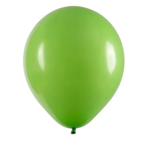 BALÃO 5" REDONDO VERDE LIMA ART LATEX - 50UN