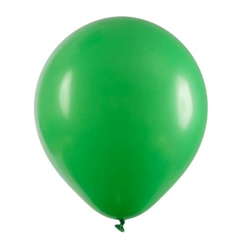 BALÃO 5" REDONDO VERDE ART LATEX - 50UN